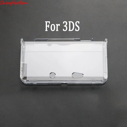 1 Piece Clear Hard Shell Protective Case for Nintendo 3DS XL, NDSL, PSP, GBA SP | Multi-Console Crystal Cover