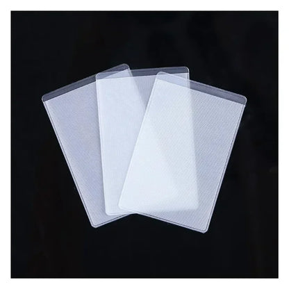 Transparent PVC Card Holder | Waterproof ID Badge Cover