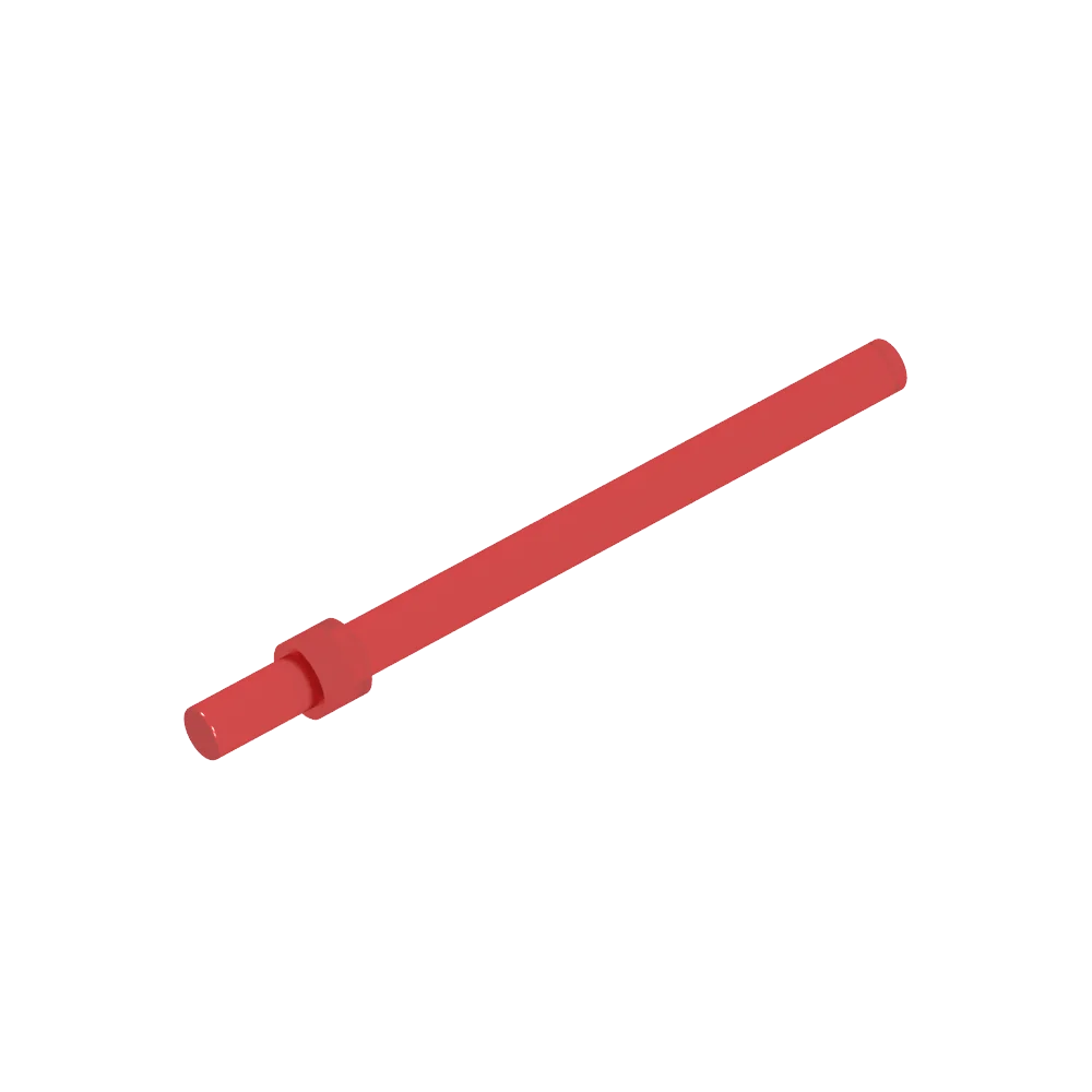 Gobricks GDS-905 Bar 6L with Stop Ring | Technical Building Block Piece Compatible with Lego 63965