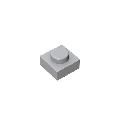 Gobricks GDS-501 Plate 1 x 1 | Compatible Building Blocks for DIY