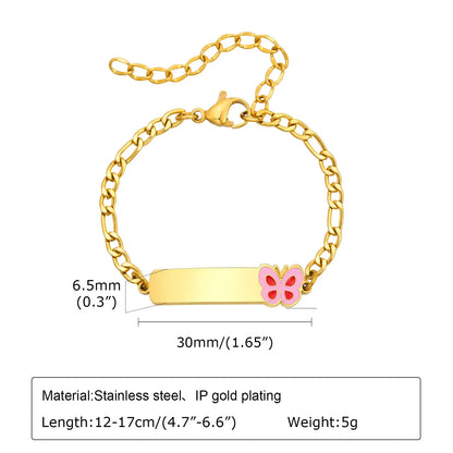 Custom Name Blessing Bracelet for Girls | Stainless Steel Personalized Gift
