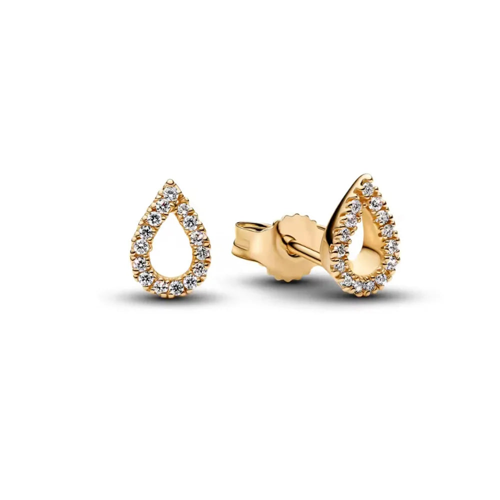 925 Sterling Silver Stud Earrings Set | Butterfly Snowflake Heart Moon Jewelry Gift