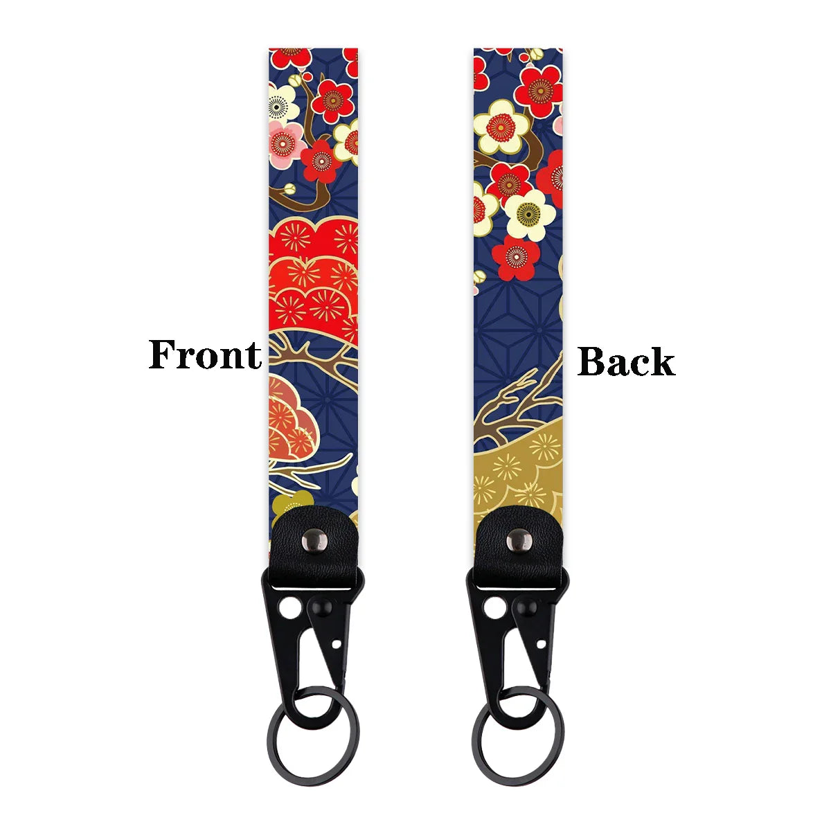 Datura Flower Keychain | Artistic Car Key Ring for Men and Women