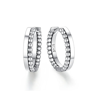 925 Sterling Silver Earrings | Women's Trendy Stud and Hoop Jewelry with Cubic Zirconia