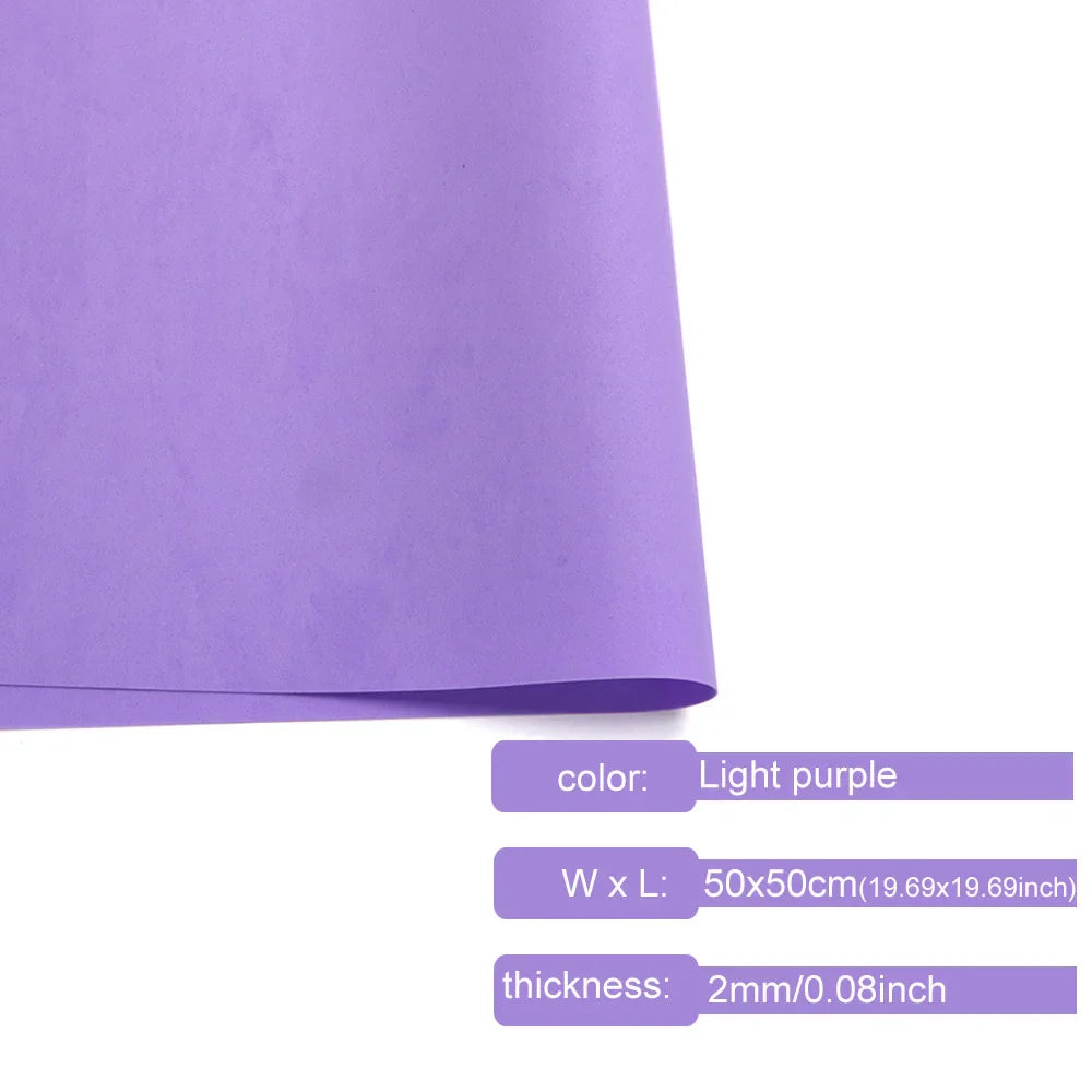 Colorful EVA Foam Sheets 2mm | 50x50cm Craft Foam Paper for DIY Projects