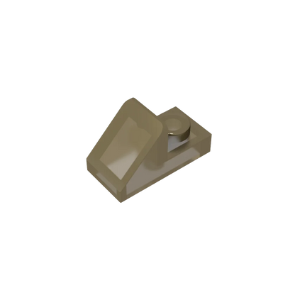 Gobricks GDS-832 Slope 45 2x1 with 2/3 Cutout | Compatible Building Block for DIY