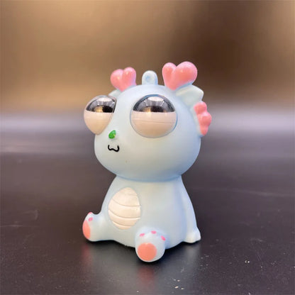 Squeeze-Activated Pop-Up Dragon Toy | Sensory Decompression Stress Relief