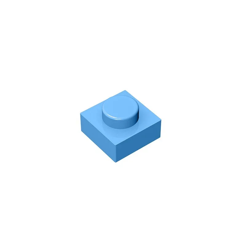 Gobricks GDS-501 Plate 1 x 1 | Compatible Building Block for Creative Builds