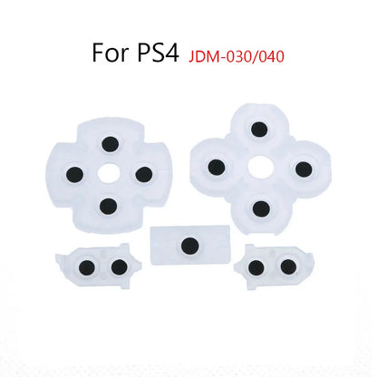 Universal Conductive Rubber Pad Set | Compatible with PS5 V1 V2 PS4 Pro Slim PS3 PS2 Controllers