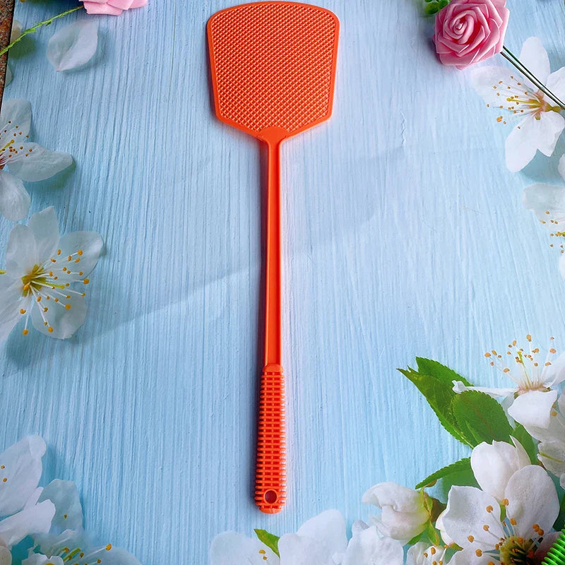 Large Fly Swatter with Extended Handle | Durable Manual Mosquito Swatter
