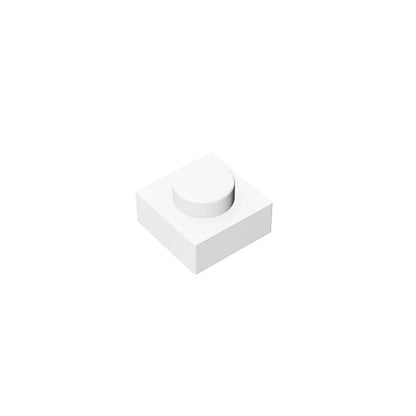 Gobricks GDS-501 Plate 1 x 1 | Compatible Building Block for Creative Builds
