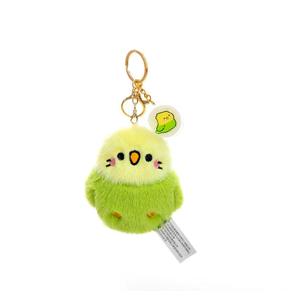 Kawaii Bird Plushie Pendant Keychain
