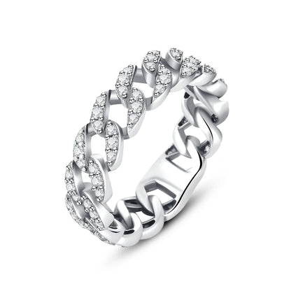 925 Sterling Silver Heart-Shaped Butterfly Flower Ring | Exquisite Charm Jewelry for Her