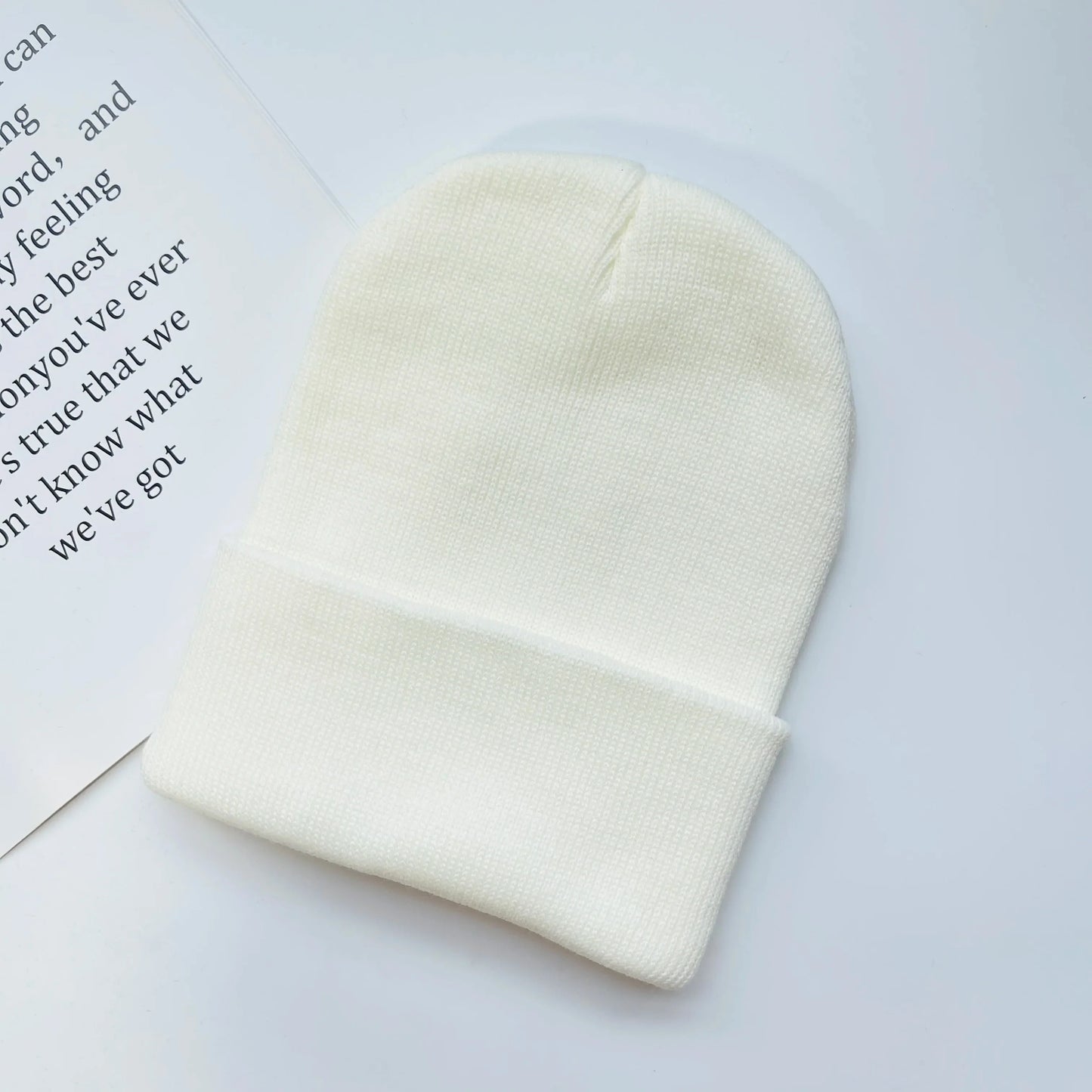 MLFO Colorful Knit Beanie with Ear Flaps | Unisex Winter Hat