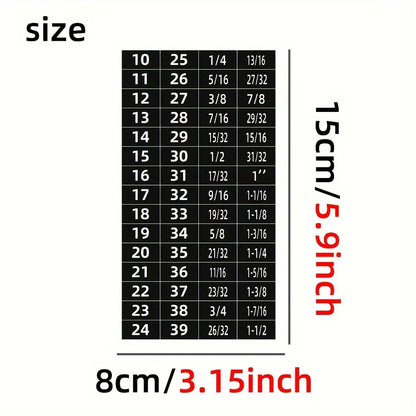 60pcs Mechanical Drive Socket Label Stickers | Quick and Easy Reminder Toolbox Decals