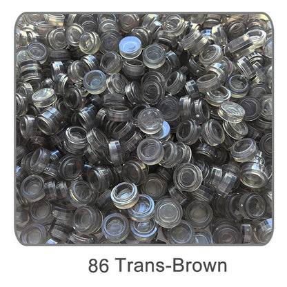 1000Pcs Tile 1x1 Round Building Blocks | 52 Color DIY Educational Creative Toy Set