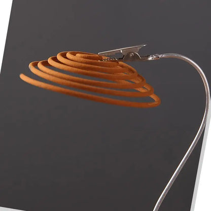 Portable Mosquito Coil Clip | Double Ended Incense Stand Holder