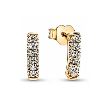 925 Sterling Silver Snowflake Heart Earrings | Fine Stud Earrings for Women