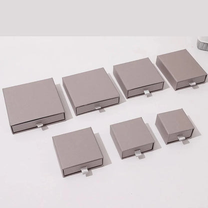 10pcs Paper Jewelry Gift Boxes for Rings, Earrings & Bracelets