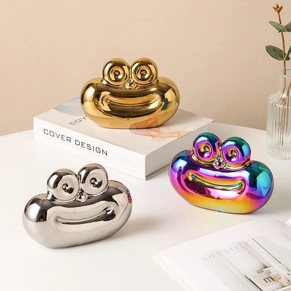 Unique Sausage-Shaped Decorative Ceramic Home Decoration Ornaments Creative Kitchen Living Room Decor Accessories