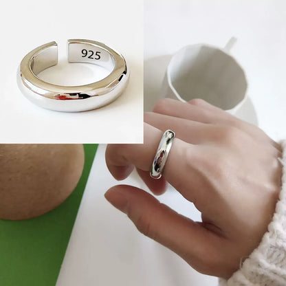 VENTFILLE 925 Sterling Silver Flower Ring | Hollow Out Retro Jewelry for Women