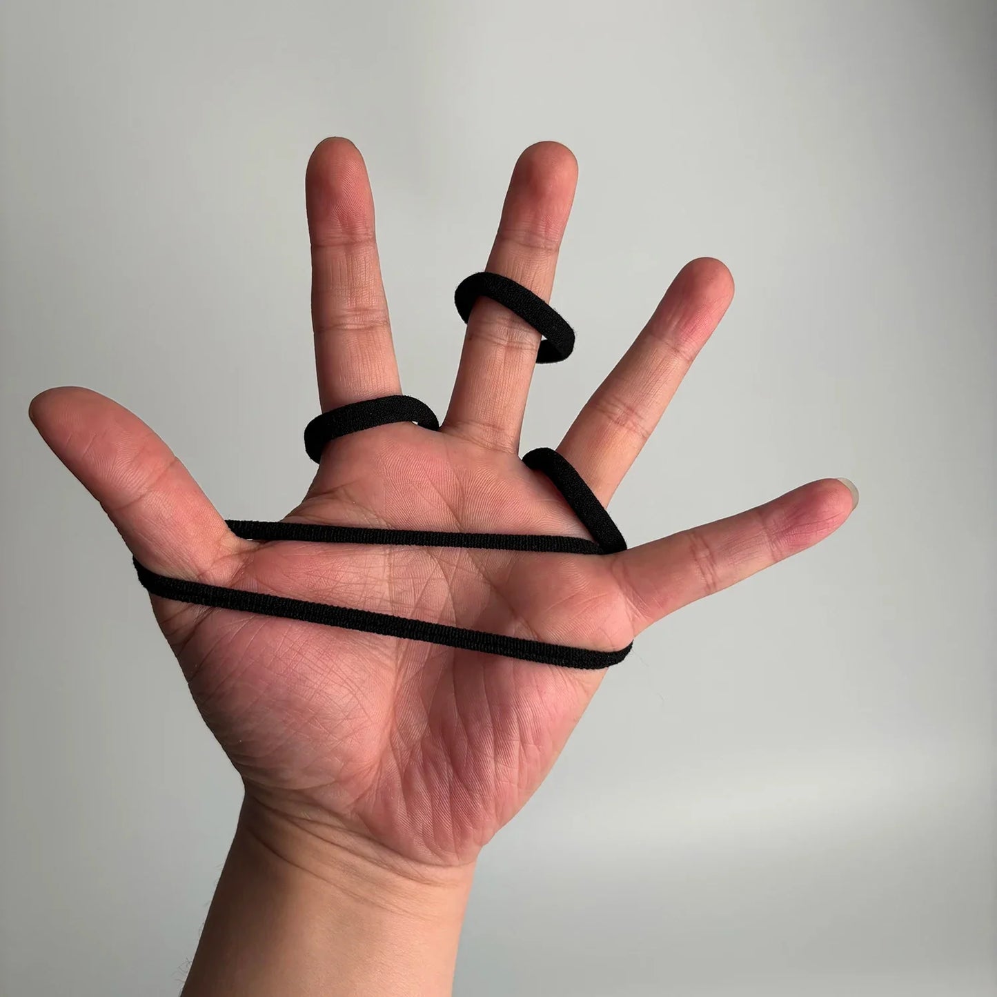100-Pack Black Seamless Elastic Hair Ties for Women and Girls, No-Damage High Elastic Ponytail Bands