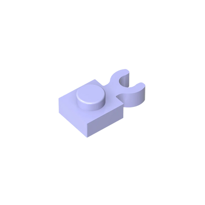 Gobrick GDS-814 PLATE 1X1 W. HOLDER | Building Block for DIY Creations