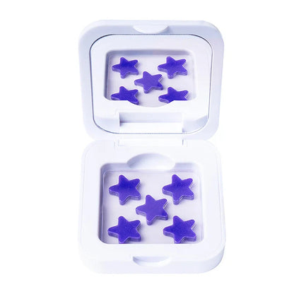 Star Shaped Hydrocolloid Acne Patches | Invisible Pimple Stickers with Mirror
