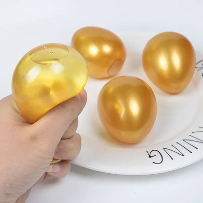 Funny Squeeze Egg Stress Toy | Sensory Decompression Gift