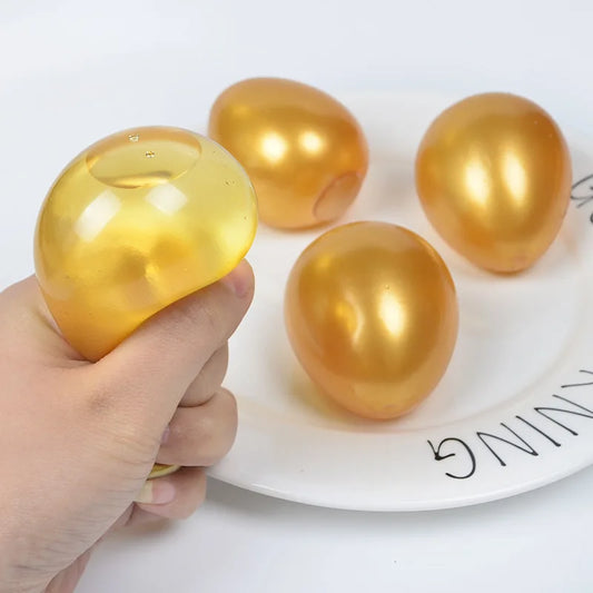 Funny Squeeze Egg Stress Toy | Sensory Decompression Gift