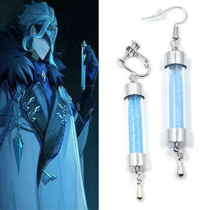 Genshin Impact Dottore Earrings | Cosplay Drop Earrings with Gift Box