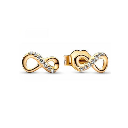 925 Sterling Silver Snowflake Heart Earrings | Fine Stud Earrings for Women