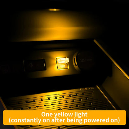 Car USB LED Atmosphere Light | Touch Control Car Interior Decoration Lamp