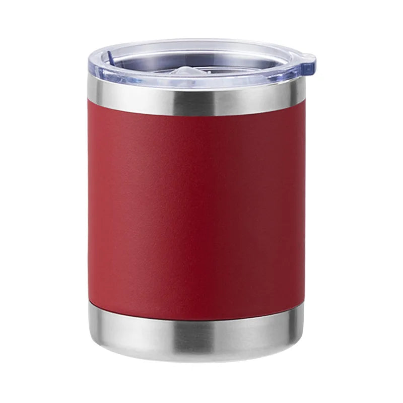 Double Wall Car Coffee Mug 10oz | Insulated Stainless Steel Thermos Flask
