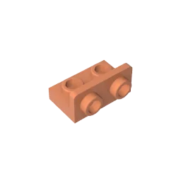 Gobricks GDS-643 Bracket 1 x 2 - 1 x 2 Inverted | Compatible Building Block for Lego 99780