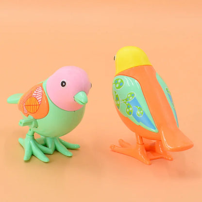 Wind Up Jumping Magpie Toy | Clockwork Bird Puzzle Gift