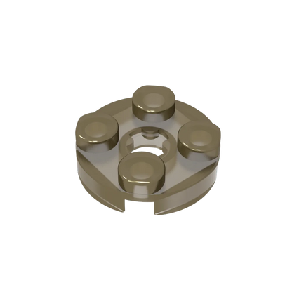 Gobricks GDS-609 PLATE 2X2 ROUND | Compatible Building Blocks for DIY Educational Models