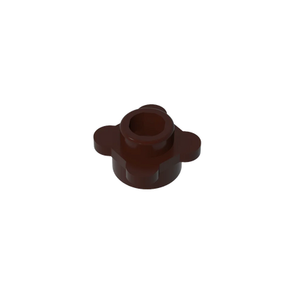 Gobricks GDS-839 Plate Round 1x1 with Flower Edge | Compatible with Lego 33291 28573