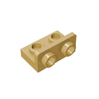 Gobricks GDS-643 Bracket 1 x 2 - 1 x 2 Inverted | Compatible Building Block for Lego 99780