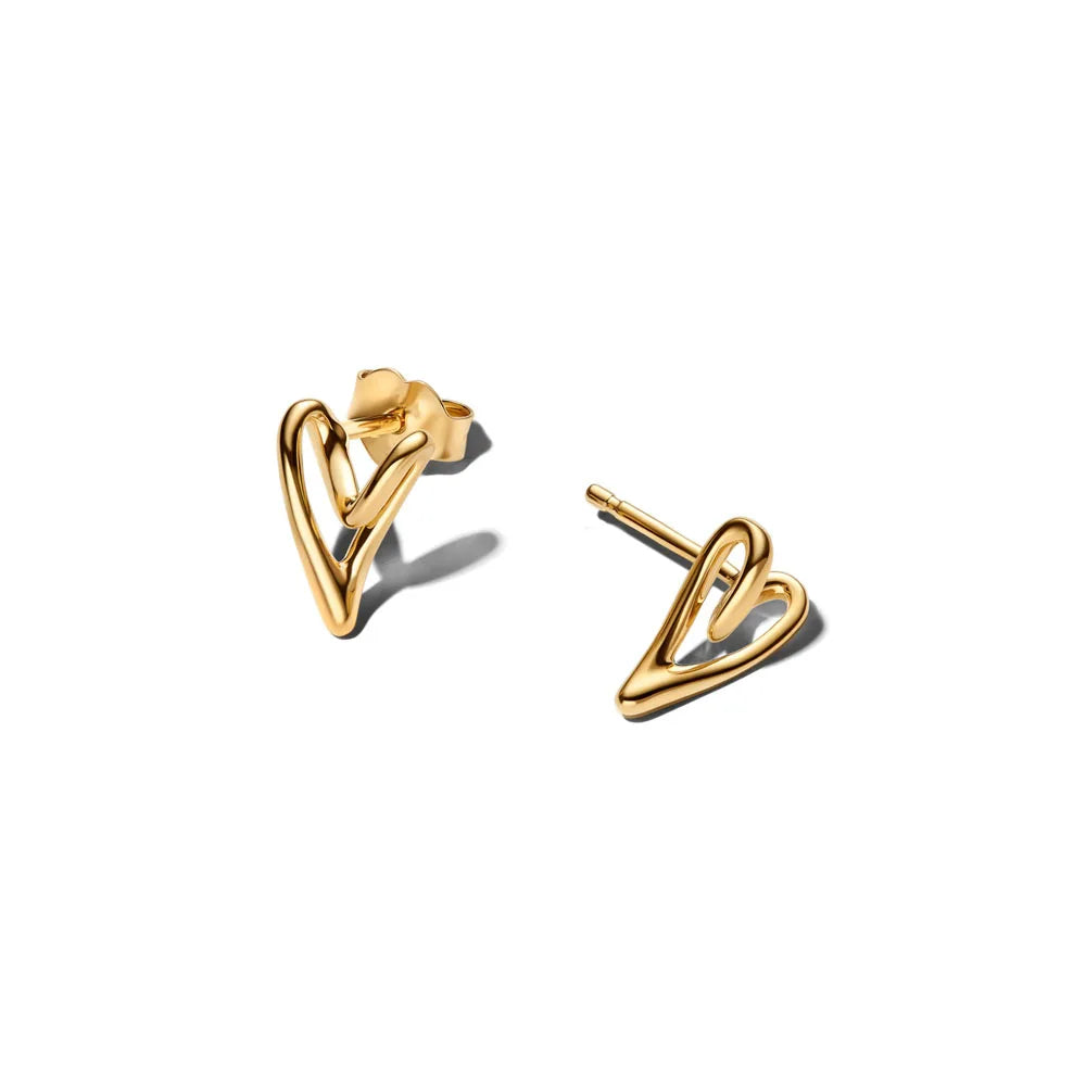 925 Sterling Silver Butterfly Heart Necklace and Earrings Set | Fine Jewelry for Women