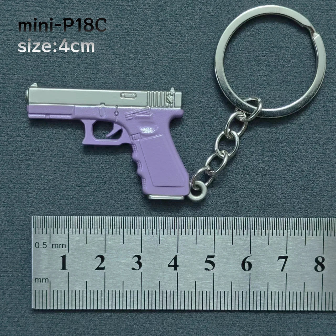 Mini Keychain Pendant 98k Alloy Gun Model | PUBG Battlefield Gift for Men