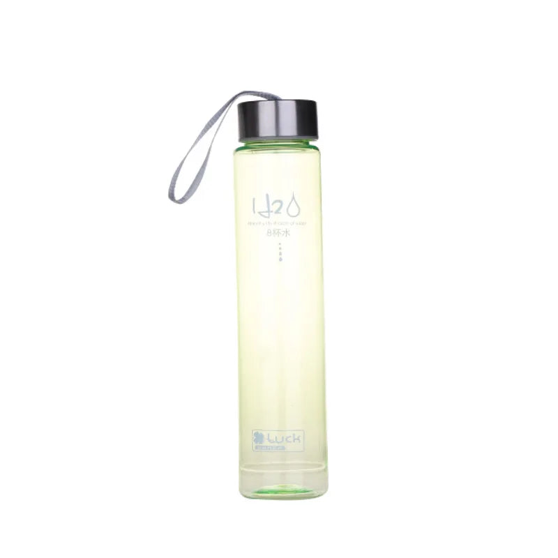 Frosted Plastic Water Bottle | Portable Leak-Proof Sport Drinkware
