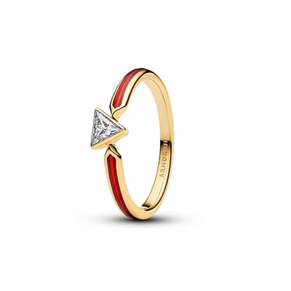 925 Sterling Silver Heart Butterfly Ring | Classic Zircon Wedding Bands for Women