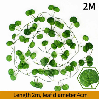 1/2m Artificial Vine Simulated Flower Artificial Flowers Home Decor Greenery Party Wedding Supplies Outdoor Decorations