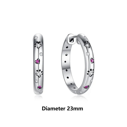 925 Sterling Silver Earrings | Women's Trendy Stud and Hoop Jewelry with Cubic Zirconia