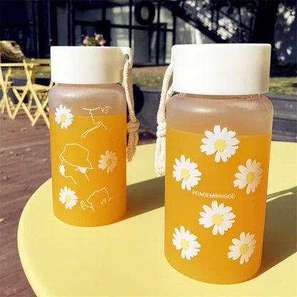 Portable Vacuum Flask Water Bottle | Kawaii Stainless Steel Thermos for Summer
