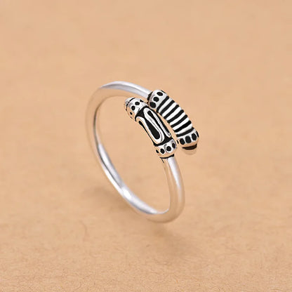925 Sterling Silver Zircon Adjustable Ring | Women's Cocktail Jewelry