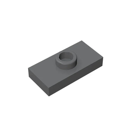 Gobricks PLATE 1X2 W. 1 KNOB | Modified Building Block Compatible with Lego 15573
