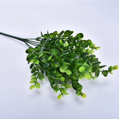 Artificial Plant Small Boston Fern Green Grass Home Decoration Fake Plant Leaves Greenery Home Garden Party Wedding Decorations
