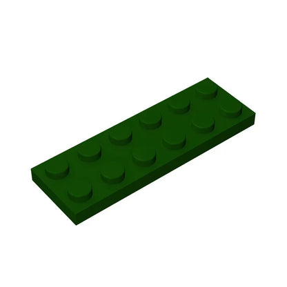 Plate 2 x 6 Building Block | Compatible Building Brick for DIY Creations